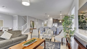 Open plan living for the whole family.