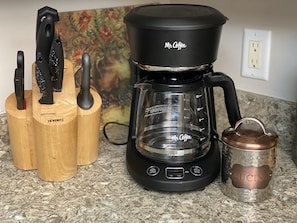 Kaffe och/eller kaffebryggare