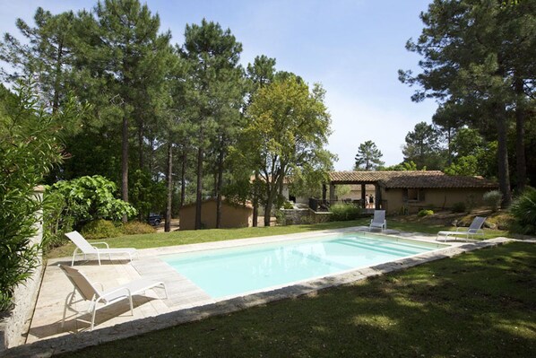 Villa Costa Stellata, Piscine, jardin, pool house