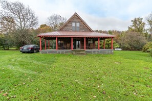 Cabin from the field