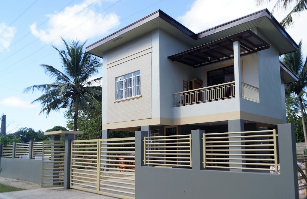 Spacious Convenient Secure Modern 2 Story House 5 Minutes To Center Daet