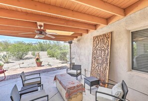 Private Covered Patio