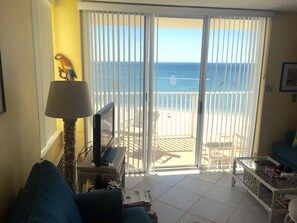 View of the gulf from our 10th floor condo