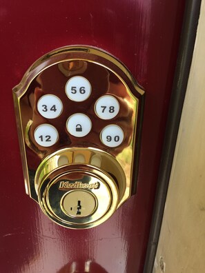 Keypad availability is for ease and security 