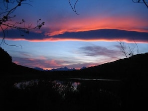 Sunset on Slide Lake
