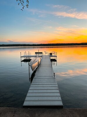 You're not going to find a prettier sunset in Door County!