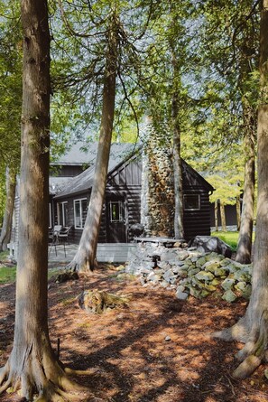 Hidden gem cabin located on Clark Lake in Door County, WI.