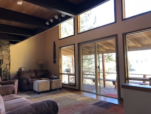 Living Area looking from kitchen