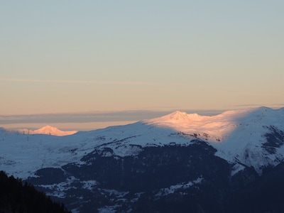 Skilift Belle Plagne, La Plagne-Tarentaise, Savoie (Département), Frankreich