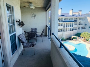 Patio Access from Living Area & Master Bedroom