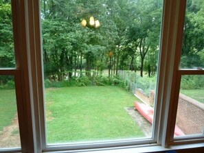 View out bedroom window