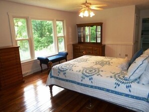 Downstairs bedroom view 2