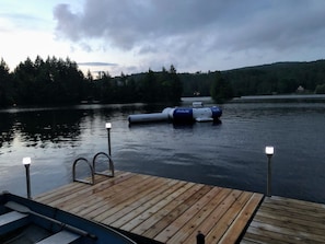 Dock at dusk.  