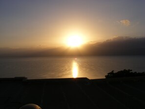 view from the bed