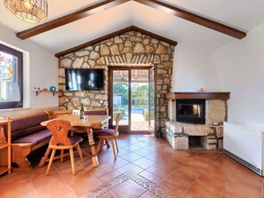 Furniture, Table, Wood, Living Room, Picture Frame, Chair, Interior Design, Floor, Wood Stain, Flooring