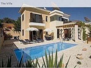 The villa
