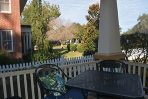 View of park from front porch