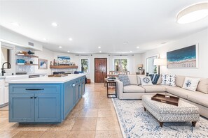 The kitchen opens out to the main living and dining areas - the perfect set-up for quality time with the whole group.
                
