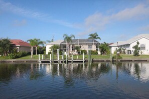 Backyard View from Canal