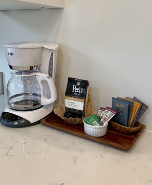 Kaffe och/eller kaffebryggare