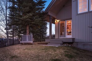 Back Deck with BBQ Grill