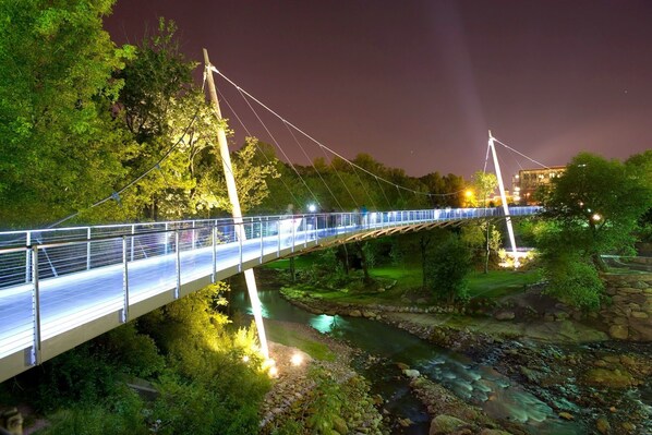 Short walk to Liberty Bridge