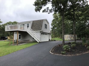 Private entrance to carriage house
