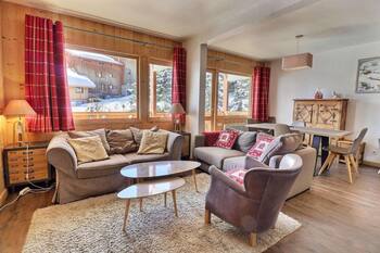 150m from ski slopes, 3rd floor, balcony, ski locker, 57m², Méribel-Mottaret