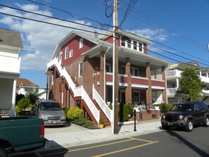 Side of the house where you can enter the 2nd and 3rd floors