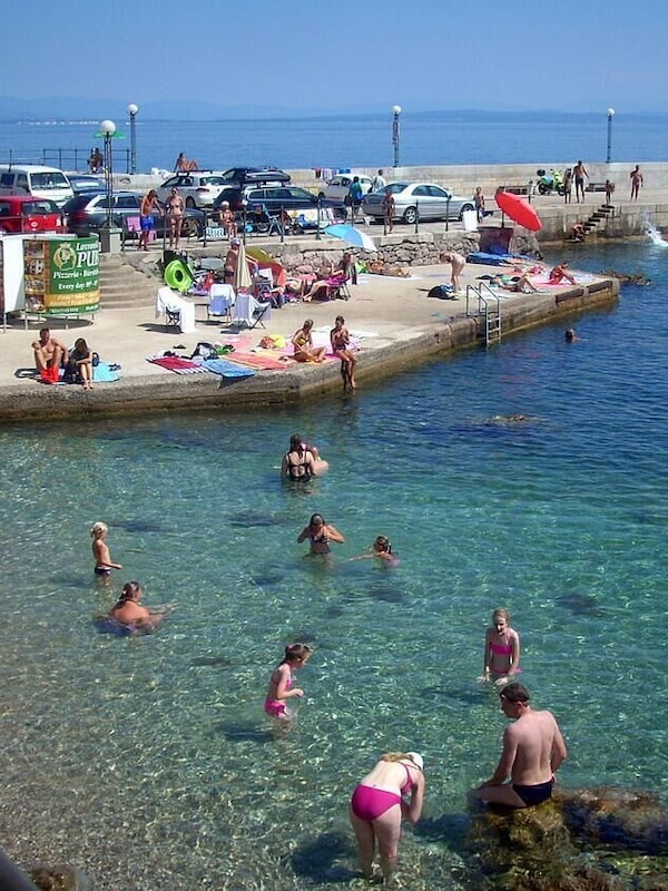 Den närmaste badstranden