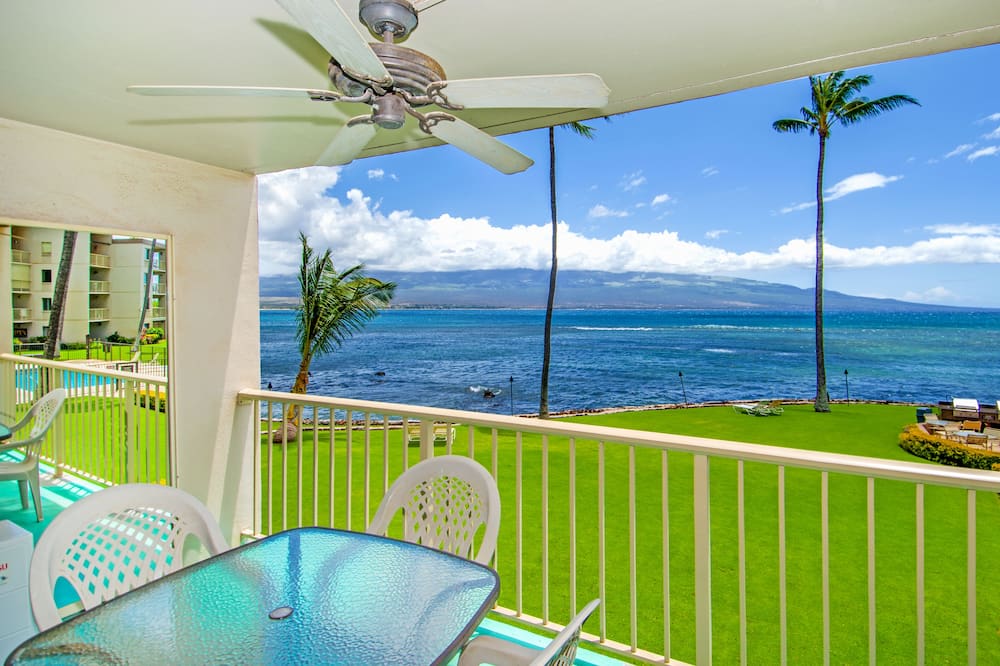 Oceanfront MK214 - Maui Vacation Rental Condo in Quiet Resort-Great View!