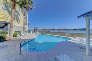 Community Pool with River Views