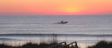 Sunrise over the dunes