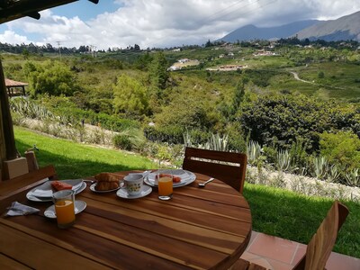 Espectacular apartamento tipo loft, con hermosa vista hacia el cerro de Iguaque