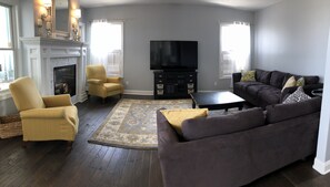 Living Room with Gas Fireplace