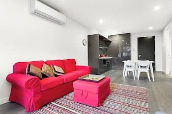New apartment with swimming pool and carpark