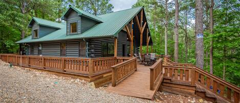 Authentic log cabin