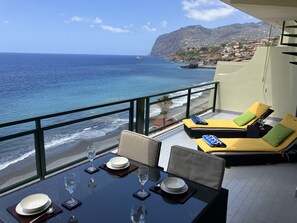 Balcony over the beach