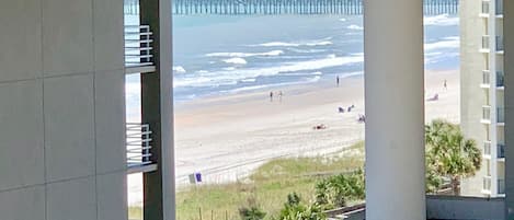 Vue sur la plage/l’océan