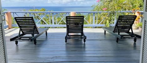 Terrace of Main house with seaview