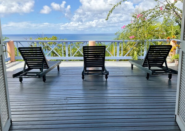 Terrace of Main house with seaview