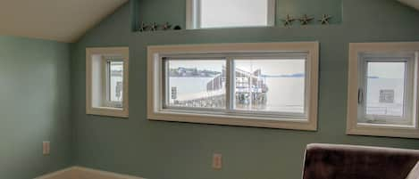 Ocean view in sitting room