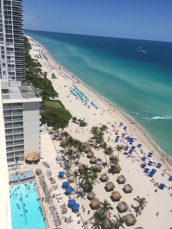 Looking north from balcony