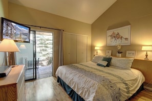 Master Bedroom with private porch access