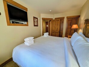 Enjoy a movie after a great day on the slopes