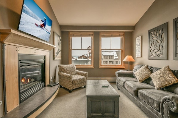 Charming vacation condo in River Run Village #winter