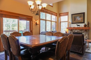 Formal dining area