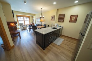 Newly remodeled kitchen
