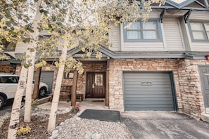 Private garage at Northstar Townhomes