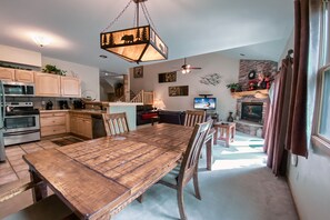 Large dining table